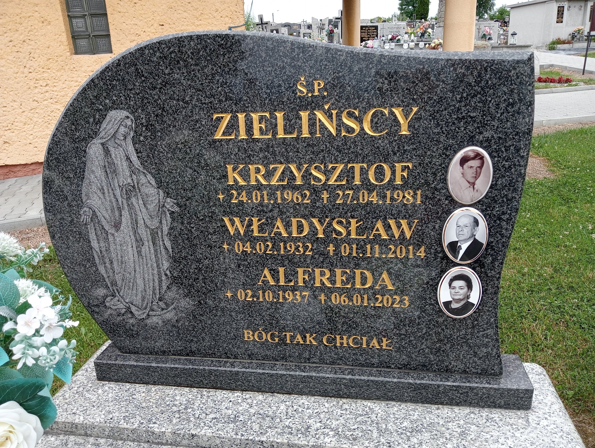 Władysław Zieliński 1932 Woźniki - Grobonet - Wyszukiwarka osób pochowanych