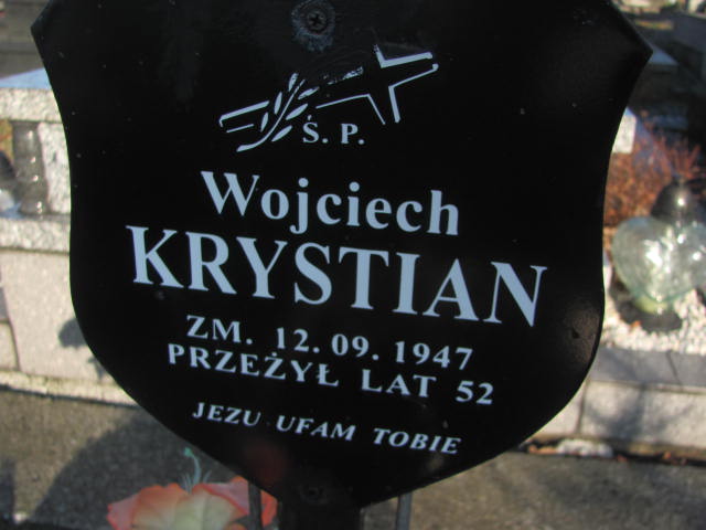 Grób Wojciech Krystian