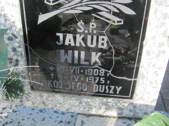 Jakub Wilk 1908 Woźniki - Grobonet - Wyszukiwarka osób pochowanych