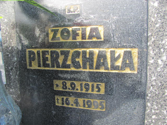 Zofia Pierzchała 1915 Woźniki - Grobonet - Wyszukiwarka osób pochowanych
