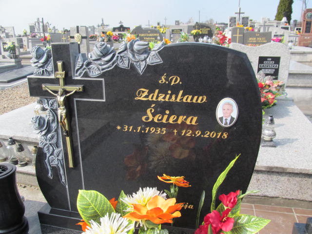Grób Zdzisław Ściera