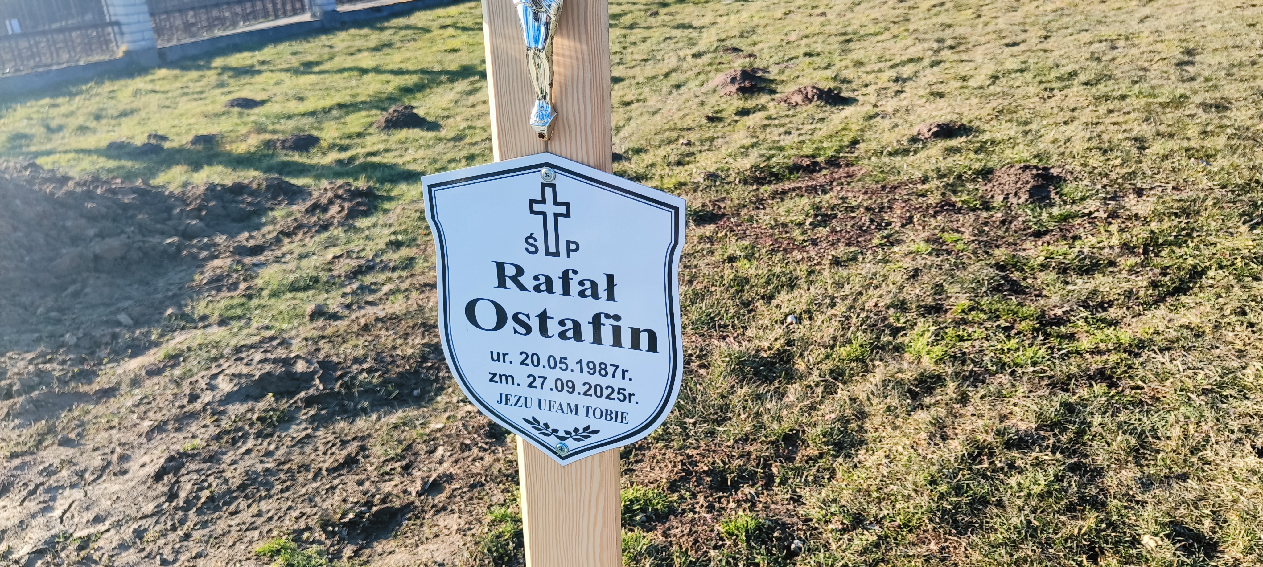 Grób Rafał Ostafin